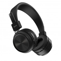 Wireless Ακουστικά Stereo Hoco W25 Promise Μαύρα με μικρόφωνο