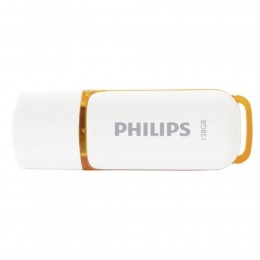 Philips Snow 128GB USB 2.0 Stick Λευκό (FM12FD70B/00) (PHIFM12FD70B-00)