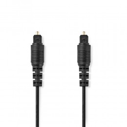Nedis Optical Audio Cable (CAGL25000BK10) (NEDCAGL25000BK10)