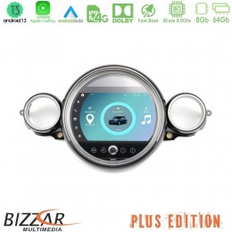 Bizzar oem Mini Cooper/one r56 2010~2014 8core Android13 8+64gb Navigation Multimedia System 9 u-mn-6306cl