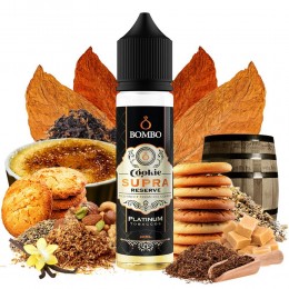 Bombo Flavorshot Platinum Tobaccos Cookie Supra Reserve 20ml/60ml