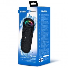 Sven 2.0 Portable Speaker PS-160 Black 2x6W Bluetooth (SV-021214)