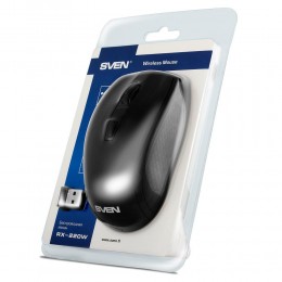 Sven Mouse RX-220W Black (SV-016227)