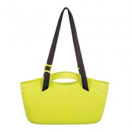 Πλαστική Τσάντα για Ψώνια 40 x 15 x 24 cm Χρώματος Πράσινο Bama 10991