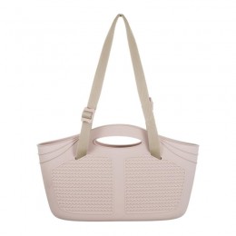 Πλαστική Τσάντα για Ψώνια 40 x 15 x 24 cm Χρώματος Ροζ Bama 10990