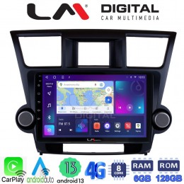 LM Digital - LM ZD8089 GPS Οθόνη OEM Multimedia Αυτοκινήτου για Toyota Highlander 2008 > 2015 (CarPlay/AndroidAuto/BT/GPS/WIFI/GPRS) electriclife