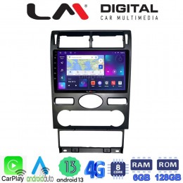 LM Digital - LM ZD8104 GPS Οθόνη OEM Multimedia Αυτοκινήτου για Ford Mondeo 2003 > 2006 (CarPlay/AndroidAuto/BT/GPS/WIFI/GPRS) electriclife