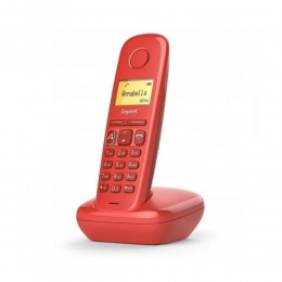 Gigaset A270 Ασύρματο Τηλέφωνο Strawberry Red (GGSA270-STR)