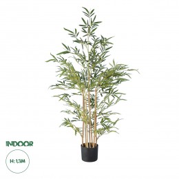 GloboStar® Artificial Garden BAMBOO 20034 Τεχνητό Διακοσμητικό Φυτό Μπαμπού Υ130cm