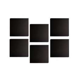 Audiodesigner Tetragwno Ηχοαπορροφητικά Πάνελ 60 x 60 x 5m Black (6 Τεμάχια) 24996