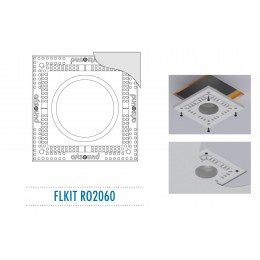 ArtSound FLKIT RO2060 Εντοιχιζόμενο Κιτ Στήριξης για το RO2060 350 x 350 x 14mm (Τεμάχιο) 23164