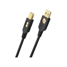 Oehlbach USB A/B Καλώδιο USB 2.0 Type A σε Type B 1,5m Black (Τεμάχιο) 23887