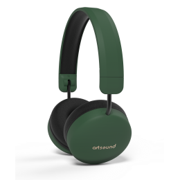ArtSound BRAINWAVE05 Αδιάβροχα Ασύρματα On-Ear Ακουστικά Green (Τεμάχιο) 22988