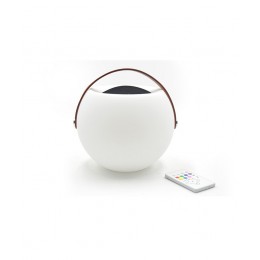 ArtSound LIGHTBALL Φορητό Ηχείο Bluetooth με φωτισμό LED και λειτουργία TWS Λευκό (Τεμάχιο) 23090