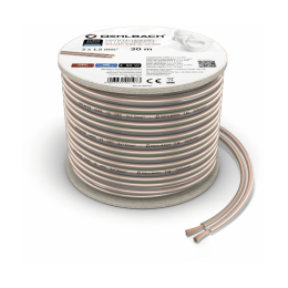 Oehlbach Speaker Wire SP-15 Καλώδιο Ηχείων 2 x 1,5 mm² 30m Διαφανές (Τεμάχιο) 11922