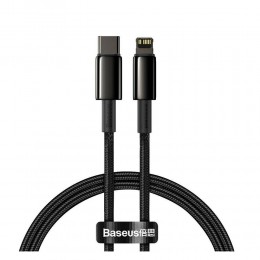 Baseus Type-C - Lightning Tungsten Gold Fast charging cable PD 20W 1m Black (CATLWJ-01) (BASCATLWJ-01)