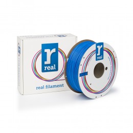 REAL PLA 3D Printer Filament - Blue - spool of 1Kg - 2.85mm (REALPLABLUE1000MM3)