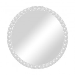 Καθρέπτης Mebel Inart λευκό pp Φ60x3.5εκ