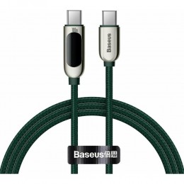 Baseus Display Cable USB-C to USB-C 100W 1m green (CATSK-B06) (BASCATSK-B06)