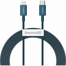 Baseus Superior Series Cable USB-C to iP 20W PD 2m blue (CATLYS-C03) (BASCATLYS-C03)