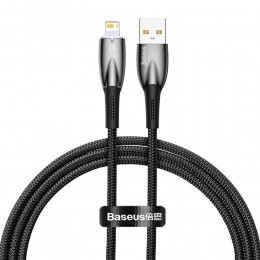 Baseus USB cable for Lightning  Glimmer Series 2.4A 1m Black (CADH000201) (BASCADH000201)