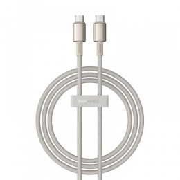 Baseus Cable USB-C to USB-C  Gold 100W 1m (P10319800G21-00) (BASP10319800G21-00)
