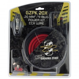 Ground Zero GZPK-20X Κιτ καλωδίωσης για σύνδεση ενισχυτή