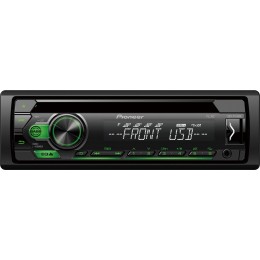 Pioneer DEH-S111UBG Ραδιο-CD με USB & συμβατότητα με Android και Πράσινο Φωτισμό Πλήκτρων & Remote Control
