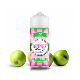 Dinner Lady Flavour Shot Apple Sours Ice 40ml/120ml