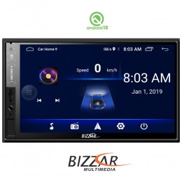 Bizzar 2din Deck Android 10 (1+16gb) Multimediau-bl-4c-Uv72