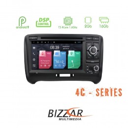 Bizzar Audi tt Android 9.0 pie 4core Navigation Multimediau-bl-4c-Au25