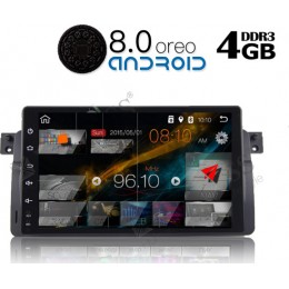 Digital IQ-AN8552GPS Android Multimedia OEM Για BMW S3 E46 Με Οθόνη 9" Με Android 8