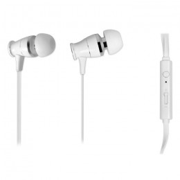 Nod l2m White Metal Handsfree Headphones White Color