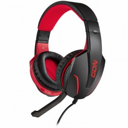 Nod g-hds-001 Gaming Headset Black With red led