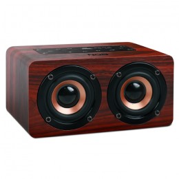 Nod Concerto Bluetooth Wooden Speaker 2x5w,brown red / bts-300
