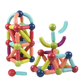 Μαγνητικά Εκπαιδευτικά Τουβλάκια 64 τεμάχια 5908222241797 SPM