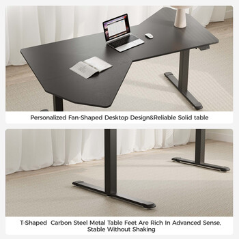 Γραφείο - Eureka Ergonomic® ERK-EDI-FS-MSW 141.2x177.8x121.9 εκ.