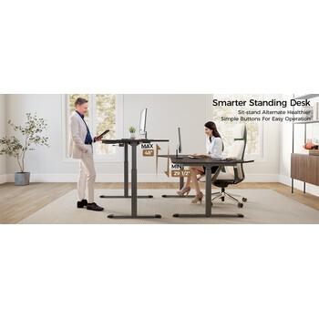 Γραφείο - Eureka Ergonomic® ERK-EDI-FS-MSW 141.2x177.8x121.9 εκ.
