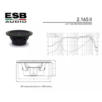 Ηχεία Αυτοκινήτου – ESB 2.6K2XP