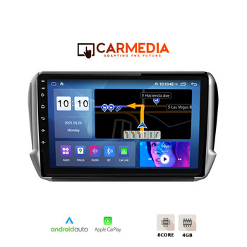 CARMEDIA CMDU410-3 TABLET 10'' OEM PEUGEOT 208-2008 2012-2020