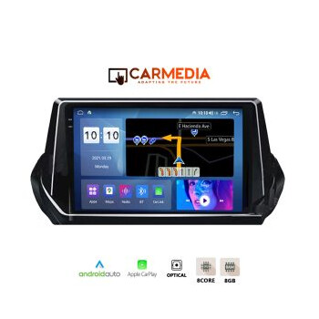 CARMEDIA CM20810B-13 KNOB TABLET 10'' OEM PEUGEOT 208-2008 2020+