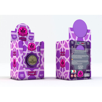 Legal Weed Pollen 1gr Purple Haze 35% CBD