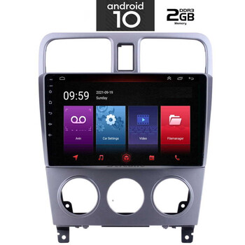 IQ-AN X4926_GPS (9inc). OEM  SUBARU FORESTER mod. 2001-2007
