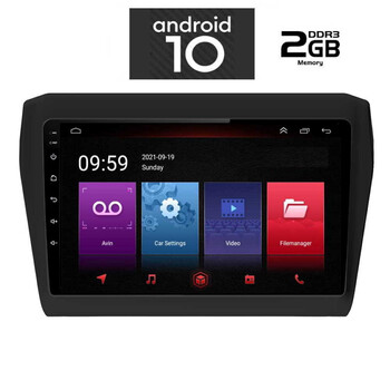 IQ-AN X4936_GPS (9inc). OEM SUZUKI SWIFT mod. 2017>