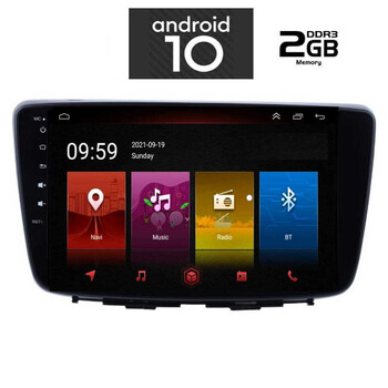 IQ-AN X4942_GPS (9inc). OEM  SUZUKI BALENO mod. 2016>