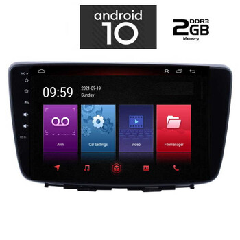 IQ-AN X4942_GPS (9inc). OEM  SUZUKI BALENO mod. 2016>