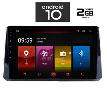 IQ-AN X4958_GPS (10inc). OEM  TOYOTA COROLLA mod. 2019>
