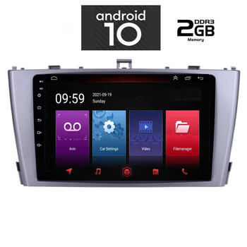IQ-AN X4960_GPS (9inc). OEM TOYOTA AVENSIS T27  mod. 2009-2016 (T27)