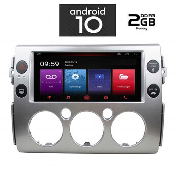 IQ-AN X4963_GPS (9inc). OEM TOYOTA FJ CRUISER mod. 2007-2013