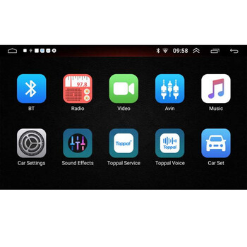 IQ-AN X4750_GPS (9inc). OEM  FORD FOCUS mod. 2005-2011 με CLIMA ή A/C